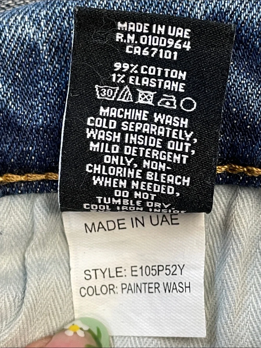 New PRPS Cayenne Freeboard Jeans Painter Wash Splatter Sz 36